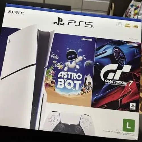 Playstation 5 Slim 1TB Leitor Disco Astro GT 7 Branco PS5