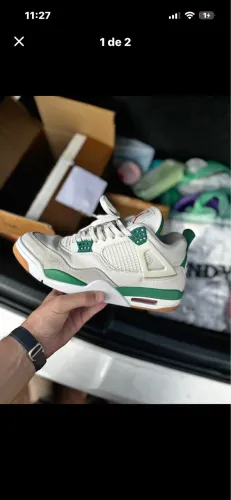 air jordan 4 pine green