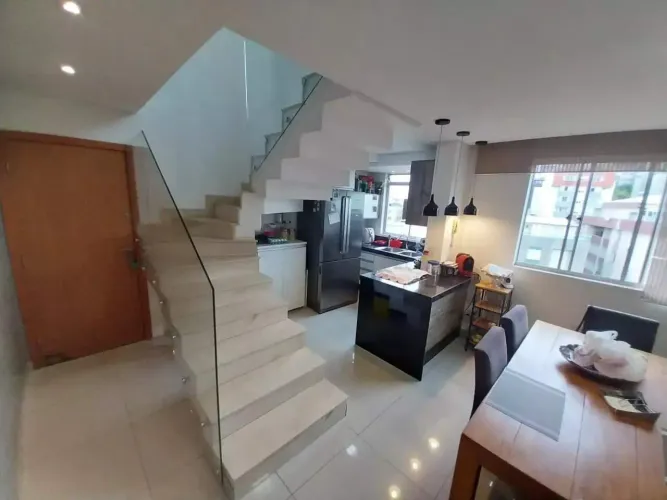 Cobertura para aluguel, 2 quartos, 1 suíte, 2 vagas, Buritis - Belo Horizonte/MG