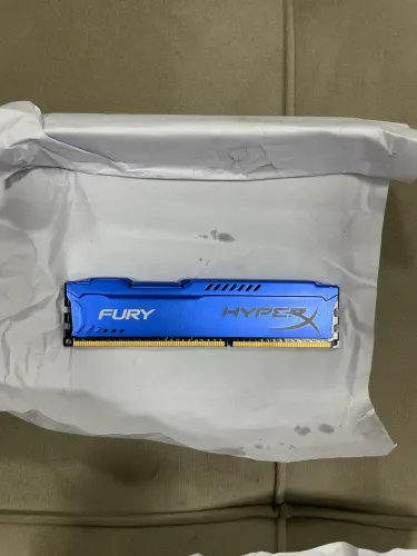 Memória Ram Fury Ddr3 Color Azul 4gb 1 Hyperx
