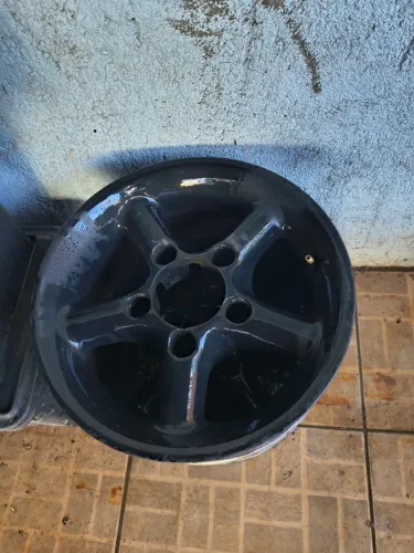 Rodas de aluminio 5 furos 8 polegadas para jeep furação 5.5 pol