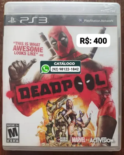 Deadpool = R$: 400