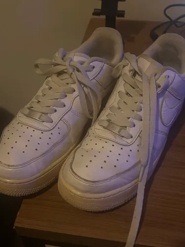 Tênis Nike Air Force 1 Low '07 Branco - Original - Tam. 41 BR (Seminovo)