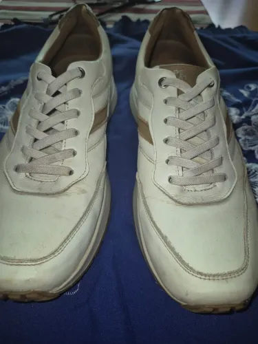 Tenis branco,número 40,marca Per Lato.