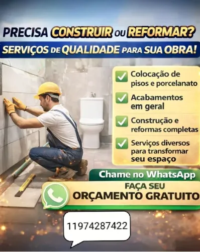 Pedreiro empreiteiro