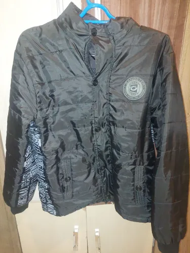 Jaqueta da gangster Original Preto dois versos