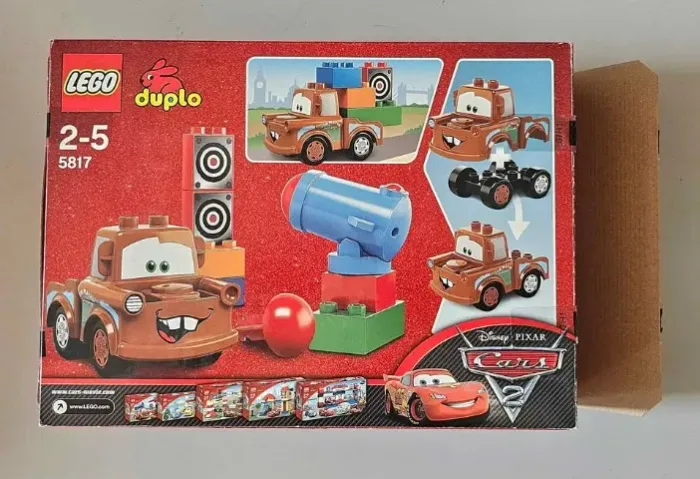 LEGO DUPLO 5817 - Disney Pixar Cars 2 Agent Mater - Caixa e Manual