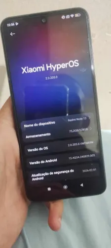 Estou vendo um redmi 12 de 128 de memória valor 450