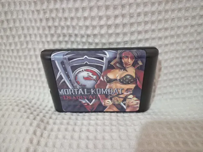 JOGO MEGA DRIVE MORTAL KOMBAT 5