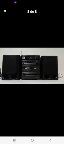 MINI SYSTEM SONY FH-B500 RADIO E AUXILIAR - SEM CONTROLE