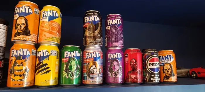 Latinhas Ultra-Raras Fanta coleções Completas
