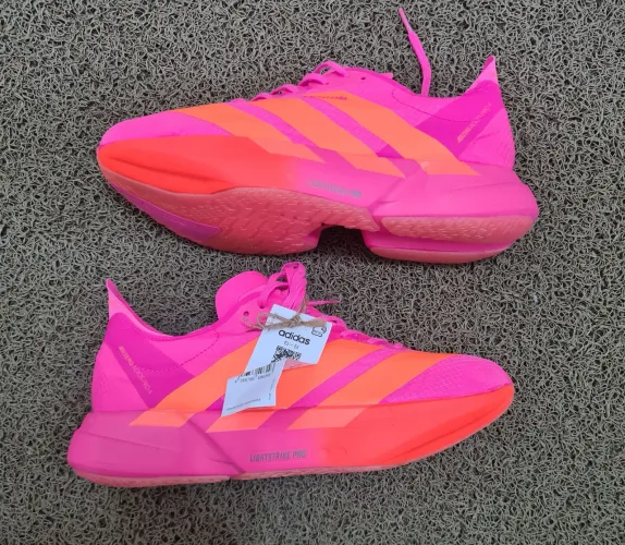 Adidas pro 4 feminino rosa e laranja 38 frete grátis 