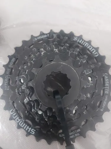 Câmbio Dianteiro Tourney com Cassete  Shimano 7V