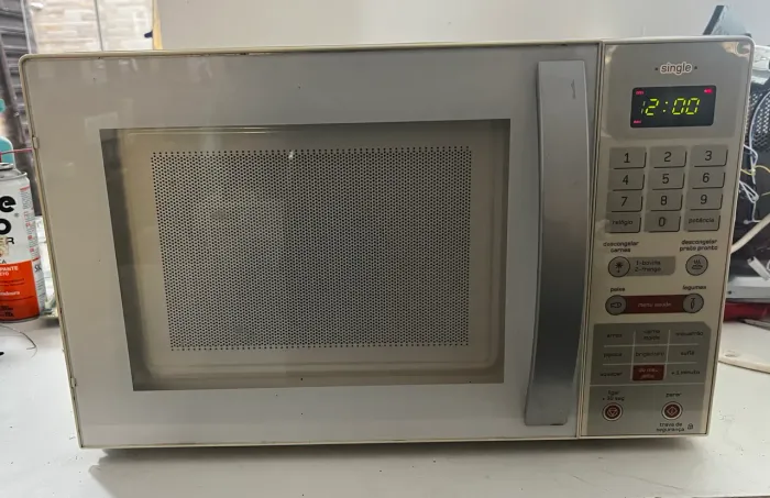 Microondas Brastemp 18 litros Branco