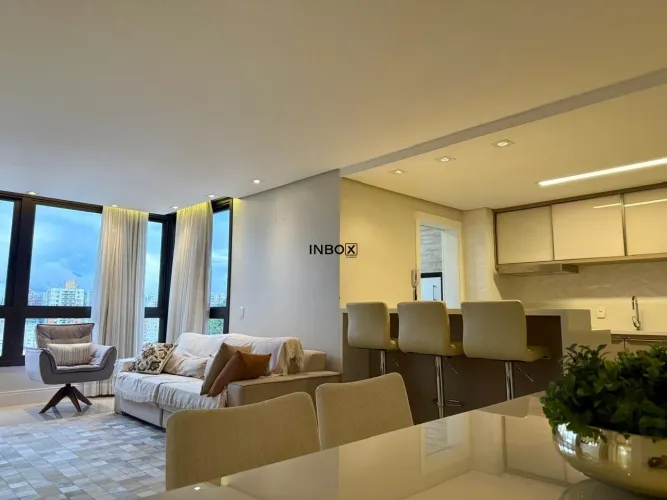 INBOX CIA IMOBILIÁRIA ALUGA - Apartamento de dois quartos com suíte mobiliado.