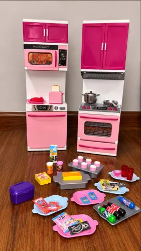 Kit Cozinha da Barbie - Completo e Rico em Detalhes!
