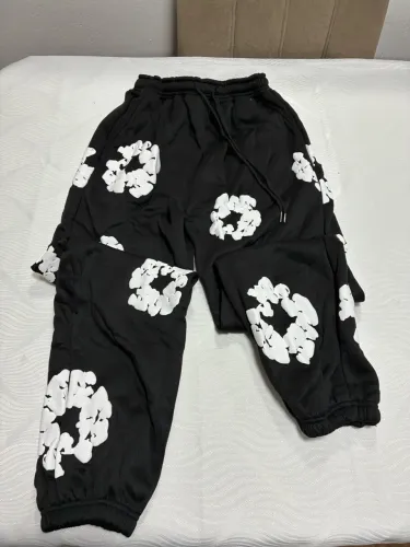 Calça moleton denim tears tamanho M nova