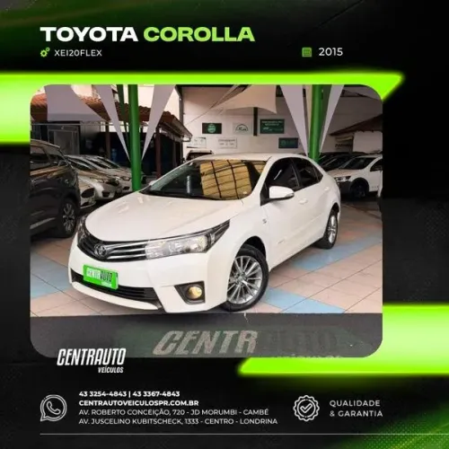 Toyota Corolla XEI 2.0 Flex 16V Aut. 2015
