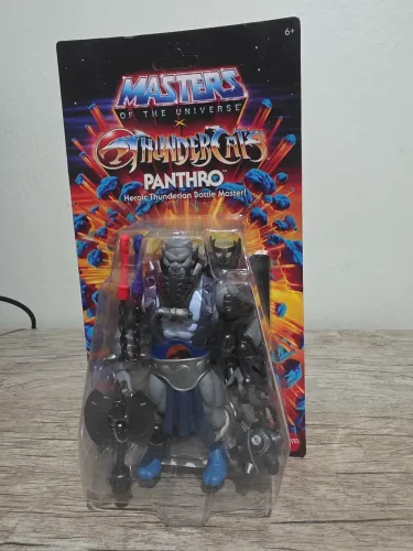 Boneco Panthro (Crossover Masters of the Universe x ThunderCats) - MOTU Origins Mattel<br>