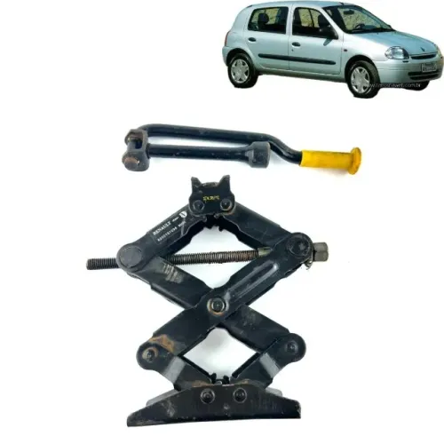 Macaco Sanfonado Renault Clio Serve para Carros Populares 
