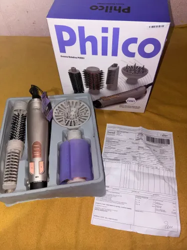 Escova rotatória Philco 5 em 1 nova