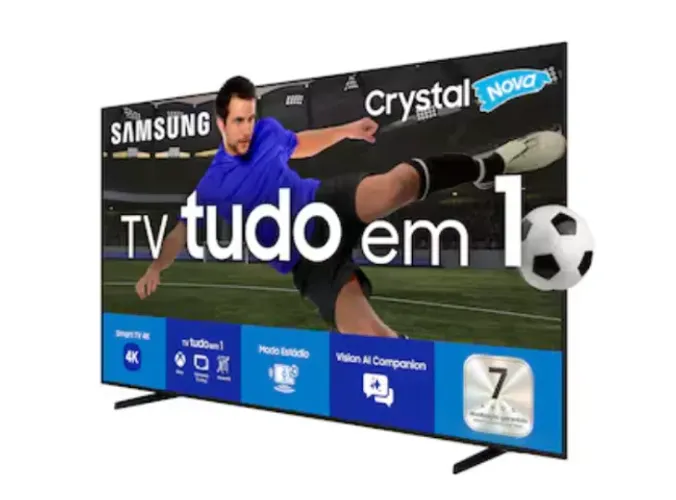 Smart TV 50" 4K Samsung 50U8600F Crystal HDR Tizen Alexa e Xbox Gaming