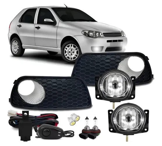 Kit farol de milha palio celebracion 