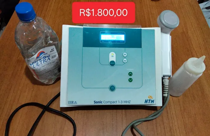 Aparelho de ultrassom Sonic Compacto 1-3 MHz da Marca HTM