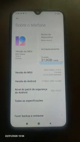 Vendo ou Troco redmi note 8