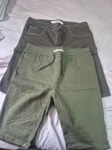 2 Bermudas de Sarja Zara
