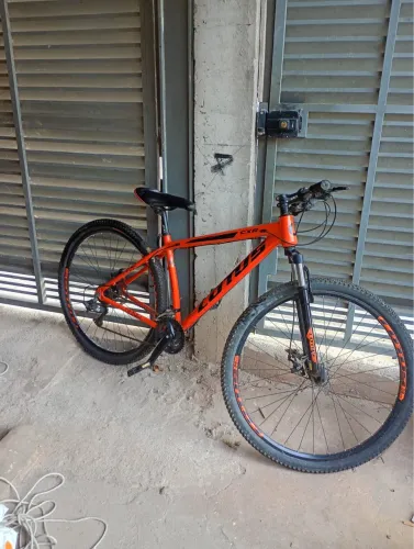Bicicleta Aro 29 AL Lotus CXR 21 Velocidades Laranja/Preto - Cairu
