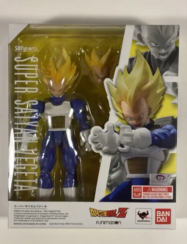 Bandai - S.H. Figuarts - DBZ - Super Saiyajin Vegeta (versão Cell Saga 2016)