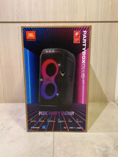 JBL PARTYBOX CLUB 120 - LACRADO / NACIONAL / COM NF