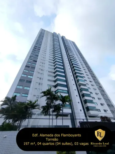 Vendo Apartamento no Torreão, 197 m², 03 quartos (03 suítes)