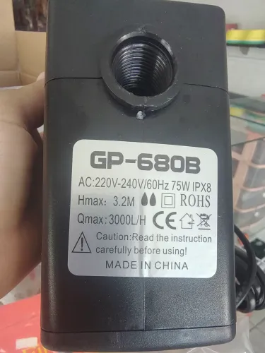 Bomba d'água de oxigênio 