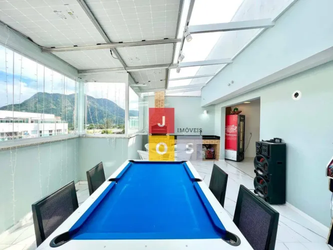 Cobertura - Mares De Goa 2 suítes 120 m² - Mobiliada e Decorada Área da cobertura fechada