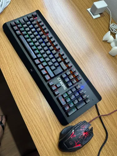 TECLADO + MOUSE GAMER 