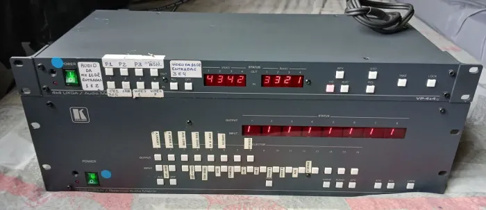 Equipamento de vídeo Kramer VP-4x4xl/VP-1608