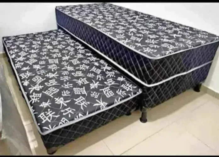 BICAMA CONFORT BLACK ESPUMA D26 EM OFERTA