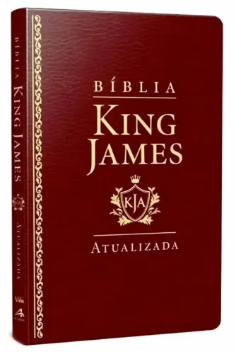 Bíblia King James Atualizada Slim Capa Vinho