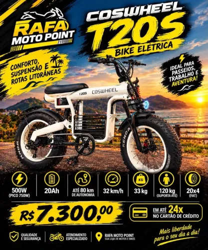 BIKE ELÉTRICA COSWHEEL T205