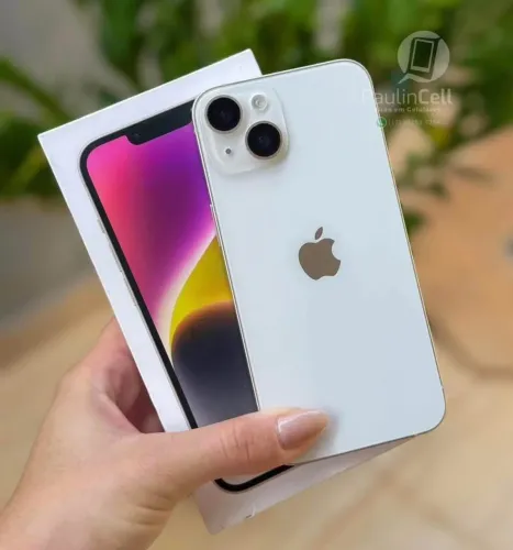 IPhone 14 128gb branco completo