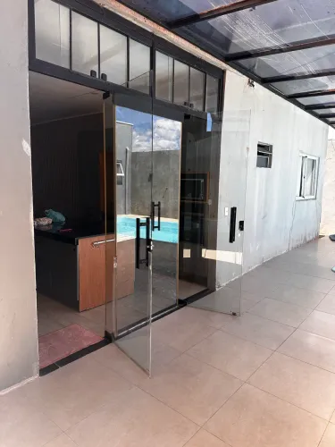 Porta blindex 3 partes 