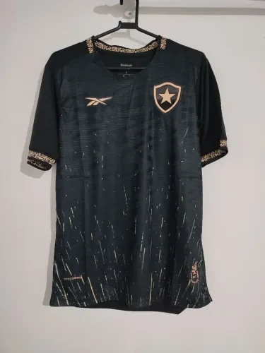 Camisa do Botafogo Preta Masculina 2024/25 Camisa de Time Lançamento 2026