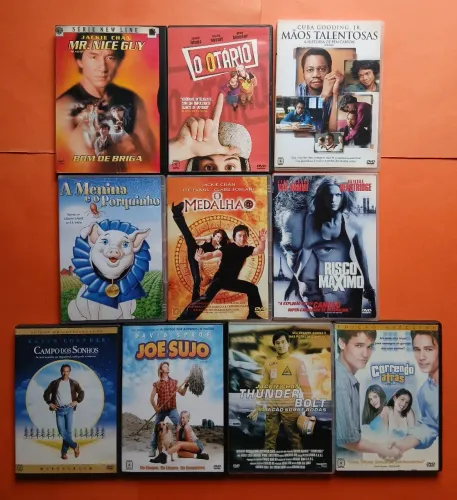 Dvd Coleção Especial - 10 Títulos - Raridade