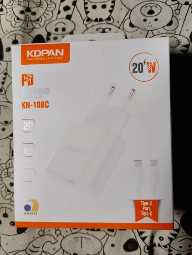 Carregador KDPAN 20w Novo Tipo-C