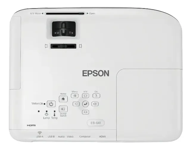 PROJETOR EPSON S41+ 3.300 LUMENS LAMPADA 600HRS SEMI-NOVO