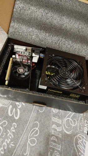 placa de video gt 730 4gb vram + fonte 500w de brinde