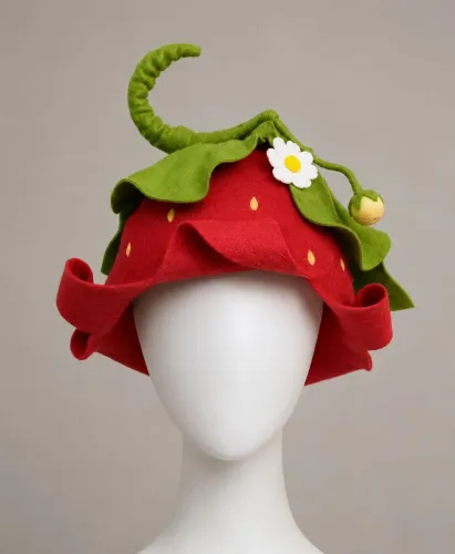 Fantasia, chapéu de flor
