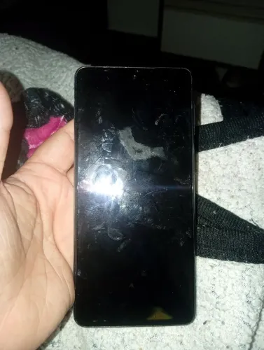 Celular M53 Samsung usado nao liga, caiu na agua
